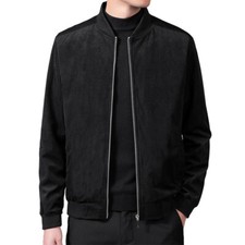 Hommes Velours Volant Veste