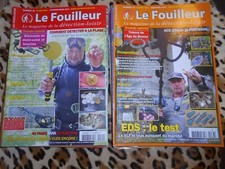 Lot 24 numéros Le Fouilleur, magazine de la détection-loisir. 2011-2017