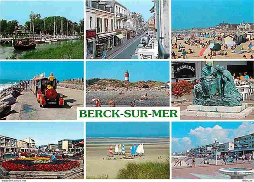 Carte postale berck sur - -,