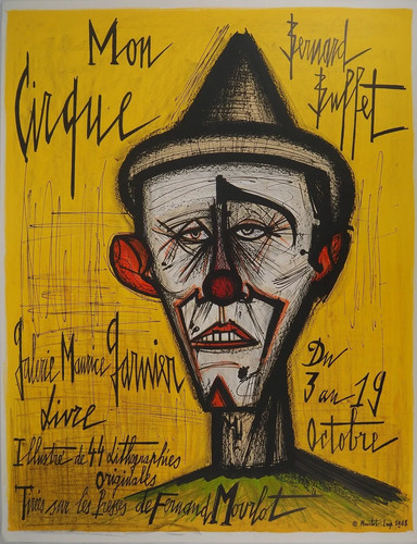 Bernard buffet mon cirque - :,