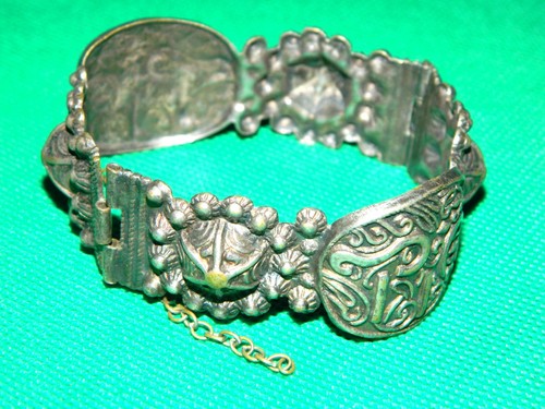 Bracelet métal argenté - métal,