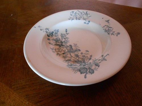 Assiette ancienne longwy - ancienne,