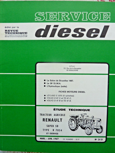 Revue technique tracteur - revue,