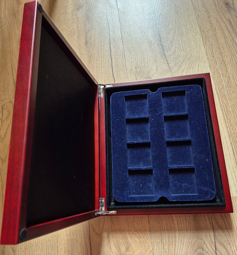 Coffret bois rouge - coffret,