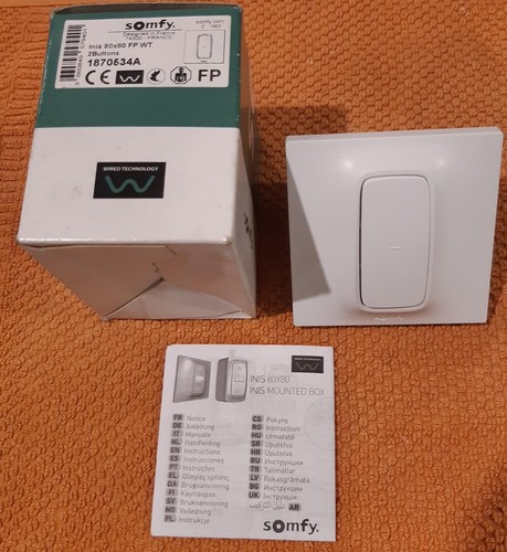 Commande volet roulant - volet, somfy