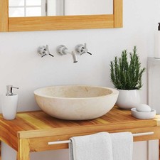Lavabo Gris Ø40x12 cm Marbre