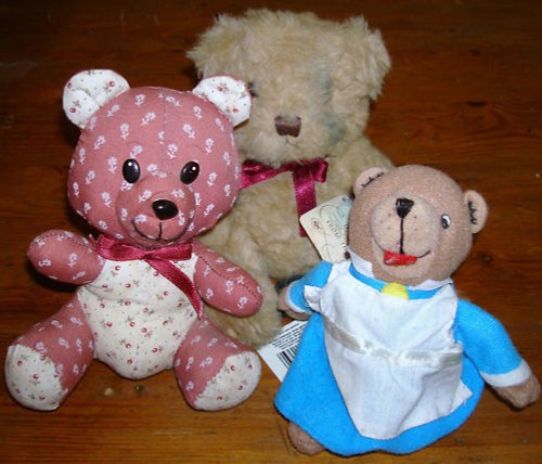 Vintage bear lot stuffed - vintage,