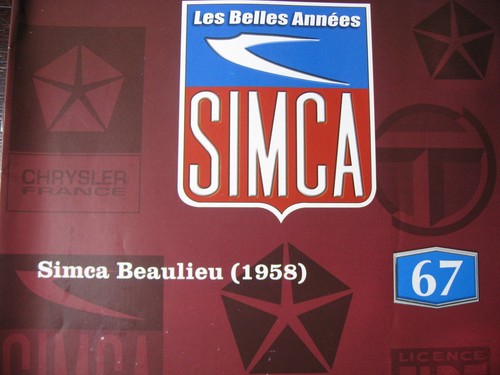 Fascicule booklet simca - 67,