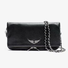 Sac Zadig&Voltaire rock Noir/Argenté étiquette et emballage d'origine