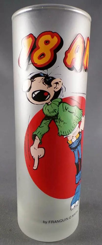 Gaston lagaffe verre à - -,