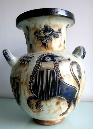 Important vase roger guerin - de,