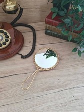 Ancien Miroir à Main Vintage