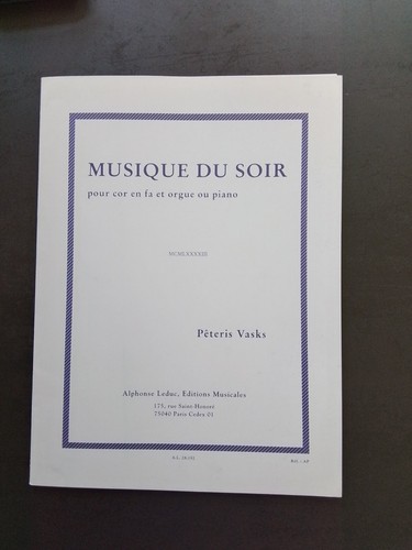 Partition peteris vasks - partition,