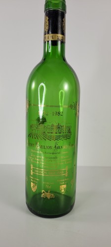 Bouteille vin vide - vin,