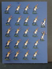 Plats d'étain Zinnfiguren flat tin double face Tirailleurs Grenadiers 1er Empire