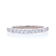 Or Blanc Diamant Contourné