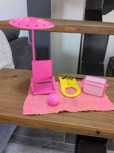 Barbie accessoires plage - accessoires, de