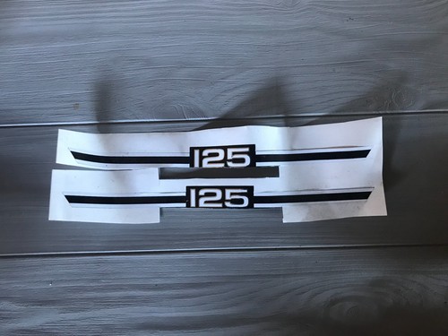 Yamaha 125 adhésifs - adhésifs, de
