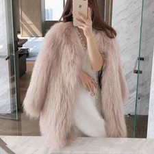 Veste Femme Manteau Fourrure