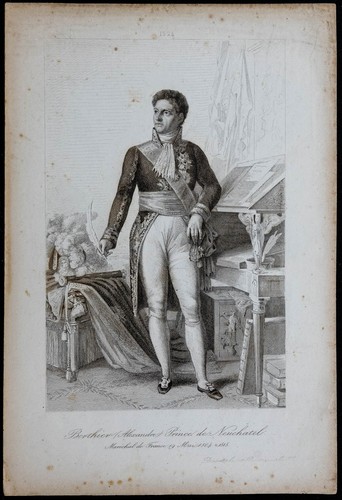 1840ca portrait de berthier - 1840ca,