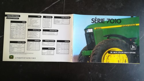 Brochure tracteur john - john, deere