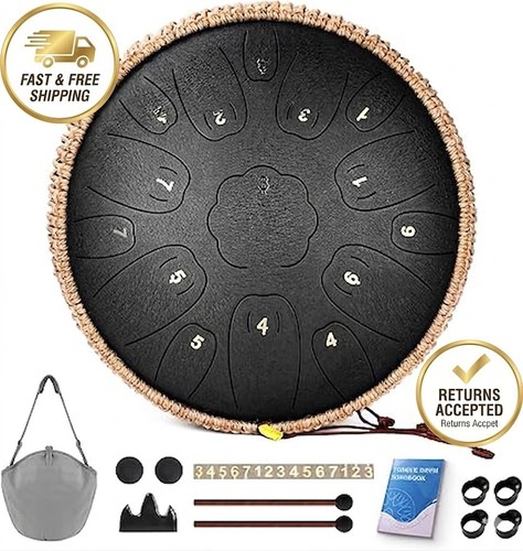 Steel tongue drum notes 14 - drum,