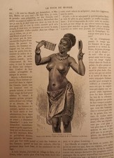 ANNÉE 1878 LE TOUR DU MONDE JOURNAL DES VOYAGES E. CHARTON GRAVURES