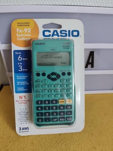 Casio 92 spéciale - casio, fx-92
