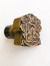 Fer à dorer ancien bronze