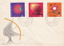 Pologne  Enveloppe  / aout 1965