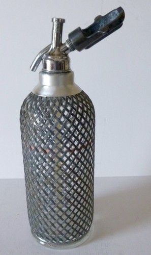 Beau siphon ancien grillagé - ancien,