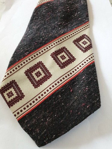 Cravate fantaisie marron 100 - , %