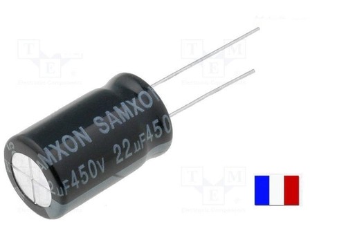 Condensateur chimique radial - chimique,