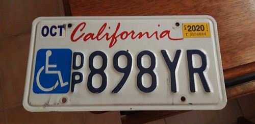 Plaque immatriculation - plaque,