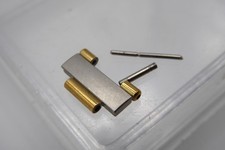 Lien Omega Constellation acier/or 14 mm