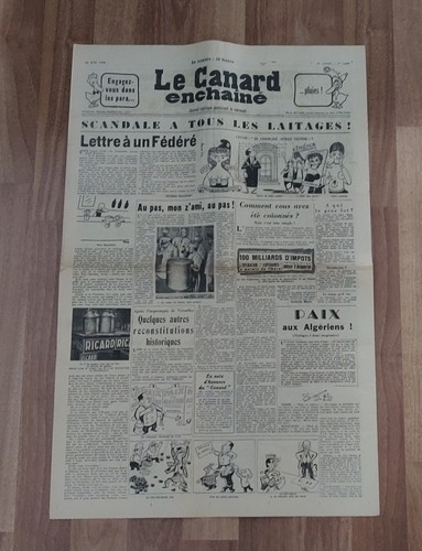 Canard enchaîné 1860 - canard, n°1860