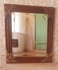 Miroir biseauté années 40's