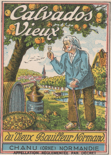 Calvados vieux bouilleur - "calvados,