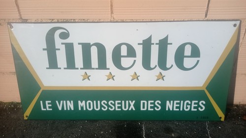 Ancienne plaque emaillee - plaque,