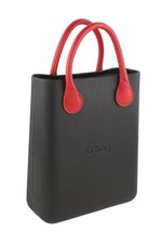 Sac O BAG Chic Femme OS Noir Texturé À Motifs Avec Sac Intérieur