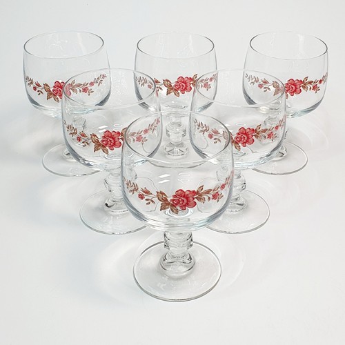 Lot verres pieds - à, luminarc
