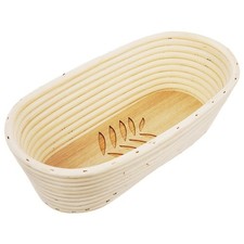 Panier à Levain Rotin Naturel 1,5kg 32x15x9cm Traditionnel Orion
