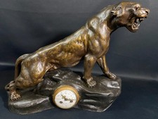 Grande pendule à la panthère