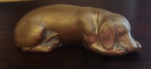 Statuette ancienne chien - de,