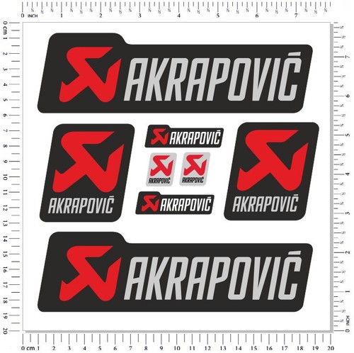Akrapovic exhausts set - exhausts,