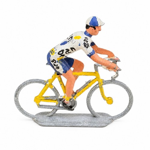 Ancienne figurine cycliste