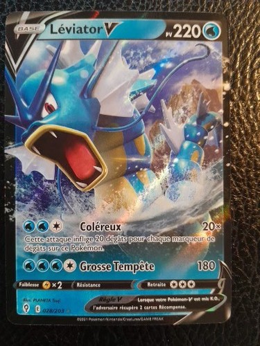Carte pokemon leviator - pokemon,