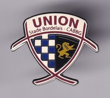 RARE PINS PIN'S .. SPORT RUGBY CLUB TEAM UNION CABBG STADE BORDEAUX 33 ~GB