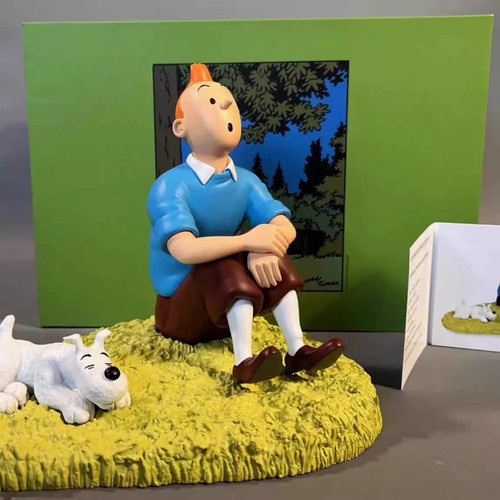Tintin and snowy - and,