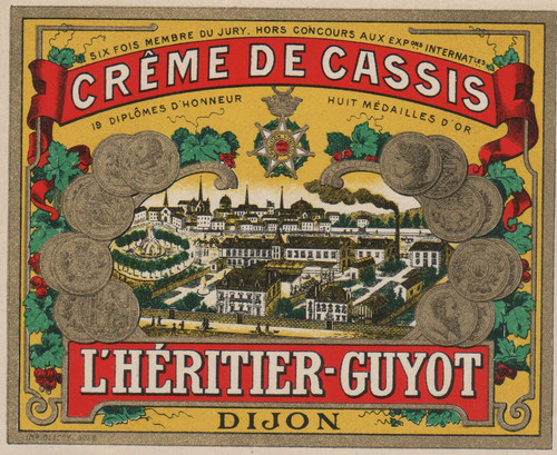 Crême cassis - "crÊme, de